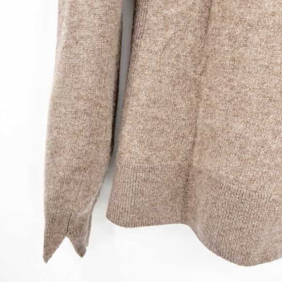 Saks Fifth Avenue Womens Fall Preppy Knit 100% Cashmere Turtleneck Sweater S - Picture 2 of 5